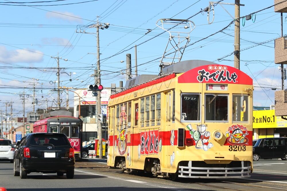 豊橋鉄道 モ3200形3203号 おでんしゃ 前編 : 鹿児島人の鉄道写真