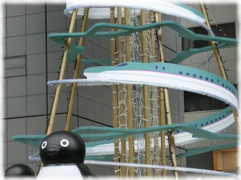 Suicaペンギンクリスマスツリー