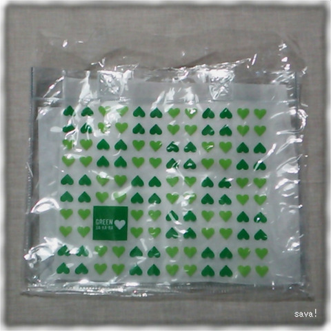 GREEN DA・KA・RA オリジナルプールバッグ