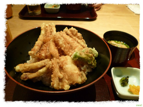 あなご天丼