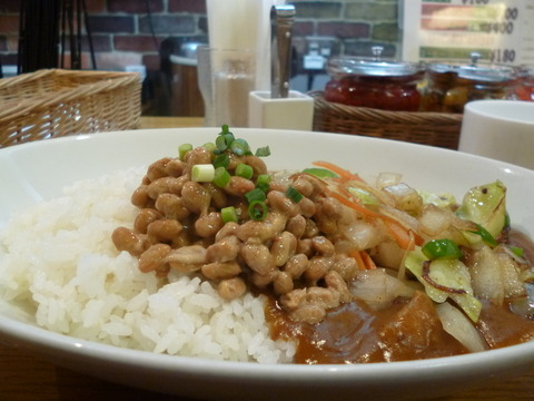 納豆カレー