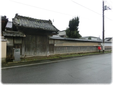 中村家住宅薬医門及び塀