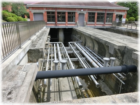 旧三河島汚水処分場喞筒場