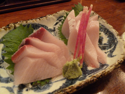鰤刺身