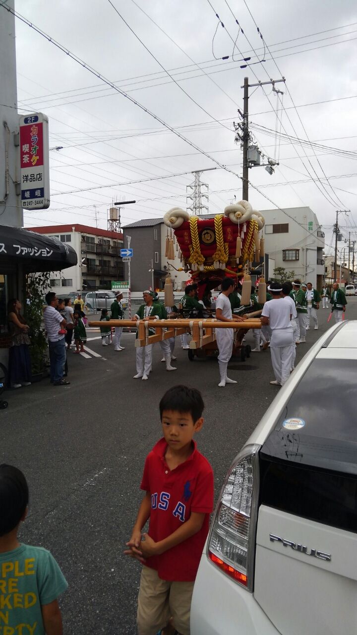 9 22は 緑ヶ丘の ふとん太鼓 の試験曳きの日です 堺市の夜遊び 平成28年の11月より介護関係の仕事をしてます