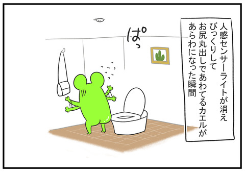 H30.10.22　公共のトイレで電気が消えた　7