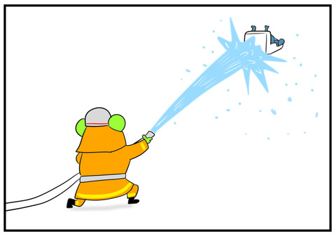 19 蚊取り線香が大好きな義父2018 6