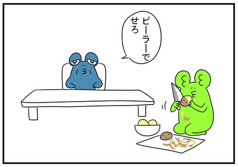 H30.11.14 ピーラー使えと言う義父 4