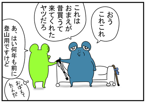 H31.2.18 義父と杖 5
