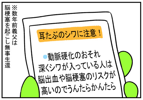 H31.1.14 耳たぶのしわ 8