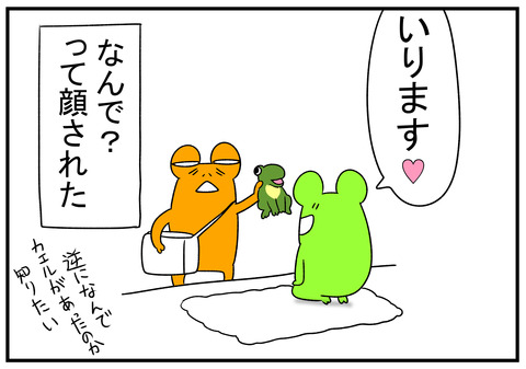 訪問販売　カエル　4