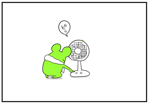 H30.7.18 扇風機とカメムシ 2