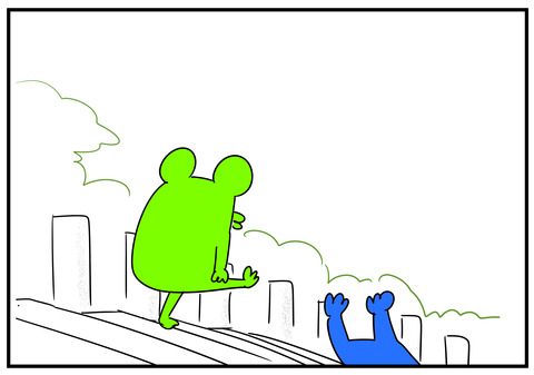 8　３３３３段の石段へ　3