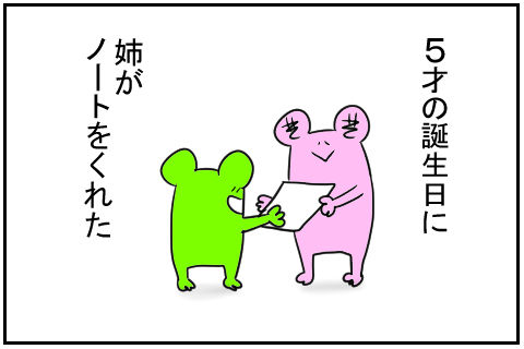 マンガを書いたきっかけ　2