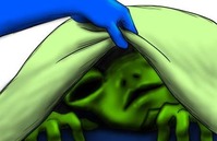 お布団でラブ
