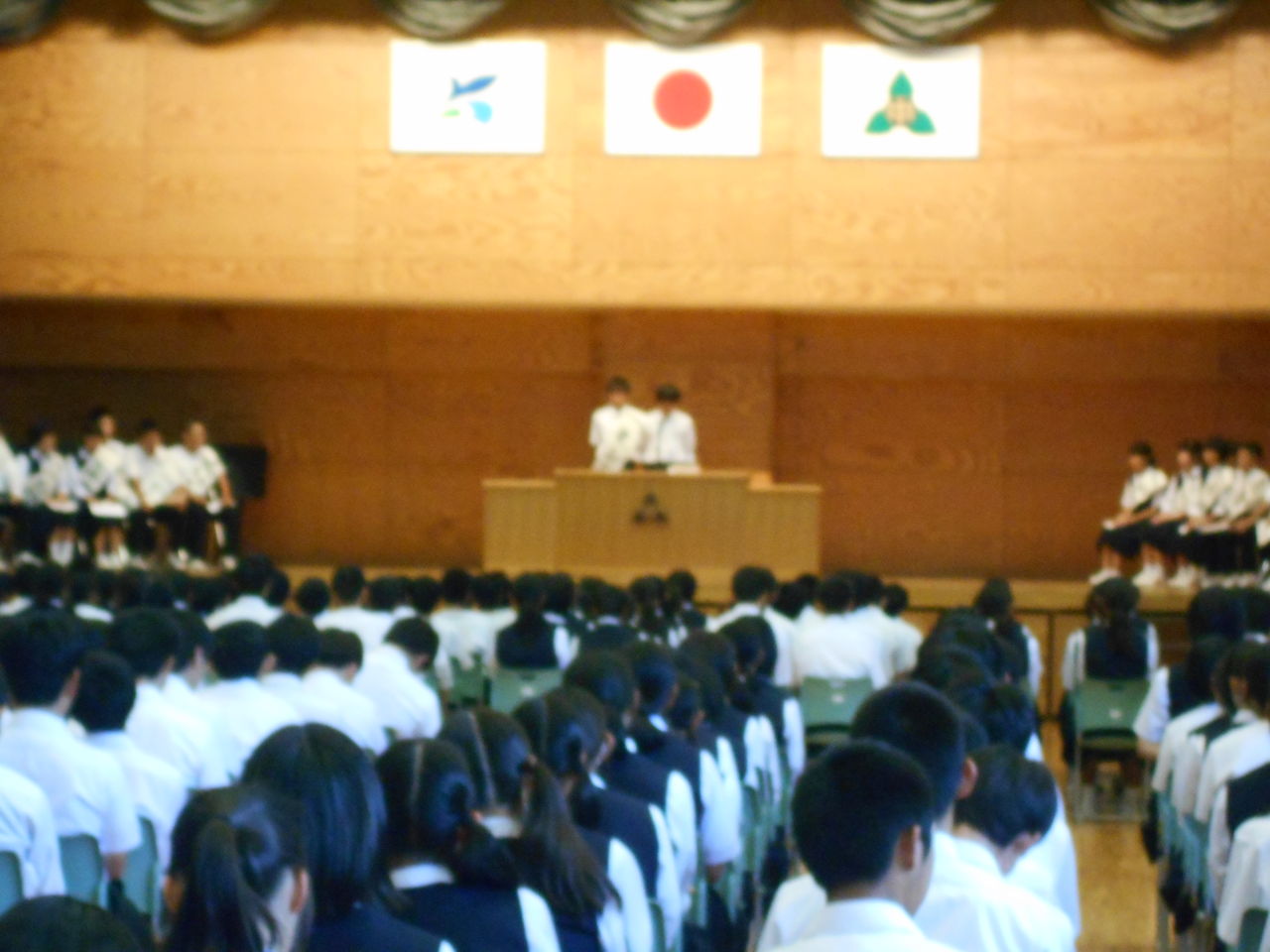 佐原中学校のブログ 生徒会選挙が行われました