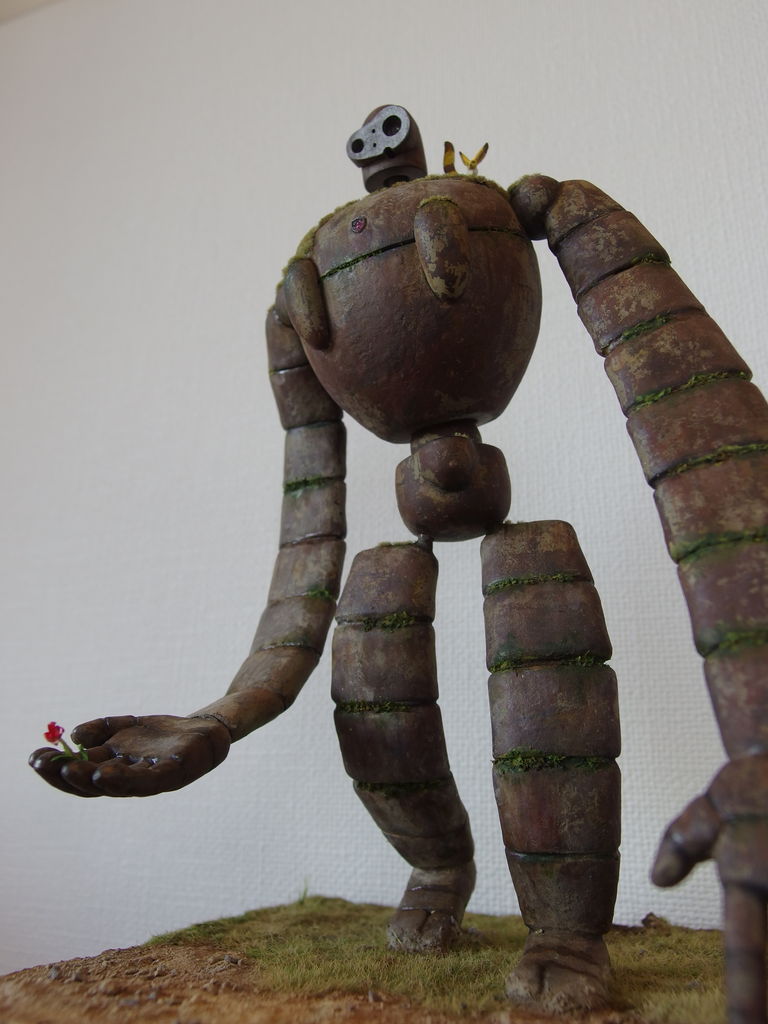 天空の城ラピュタ ロボット兵のプラモデル メロディ