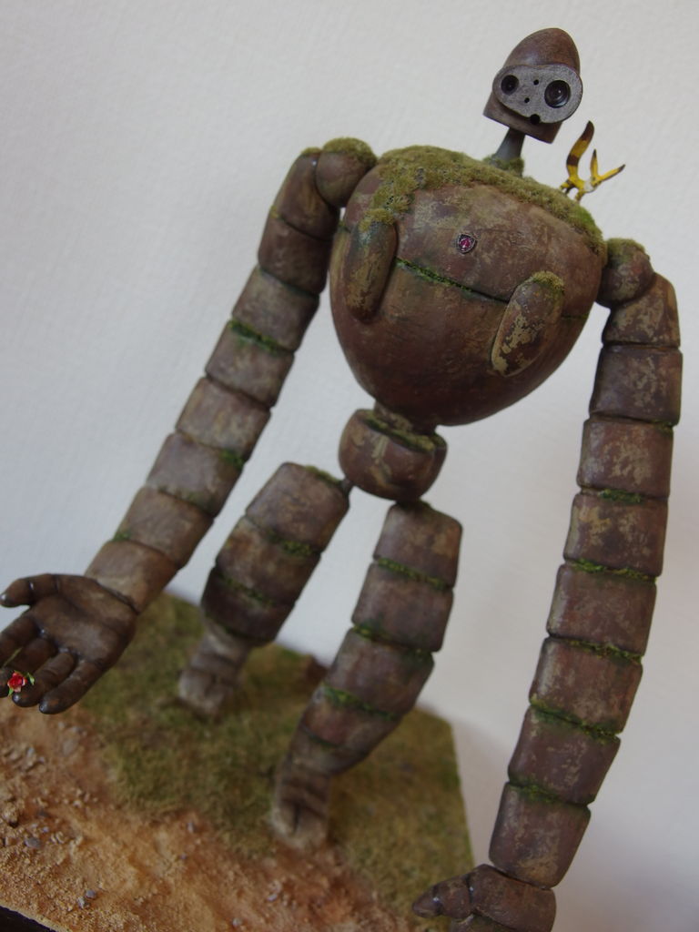 天空の城ラピュタ ロボット兵のプラモデル メロディ