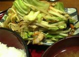 ゆき野菜炒め