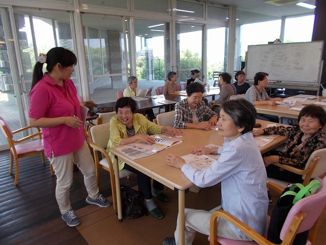 上津役市民センター御一行様来館 レークサイド中の原 さわやかダイアリー