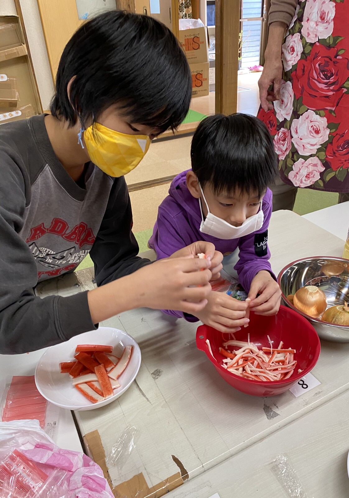 かにかまパスタ さわやかダイアリー かにかまパスタ さわやかダイアリー