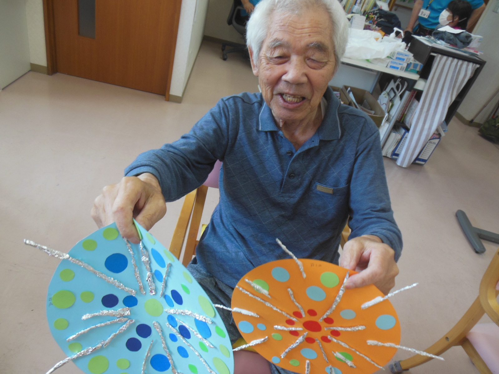 夏の壁面飾り さわやかみなと館デイサービスセンター さわやかダイアリー