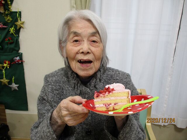 クリスマスケーキ さわやかあびこ館 千葉県我孫子市介護付き有料老人ホーム さわやかダイアリー