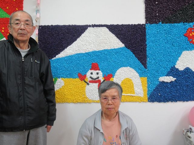 冬の壁紙作り さわやかグループホームはなみずき さわやかダイアリー 冬の壁紙作り さわやかグループホームはなみずき さわやかダイアリー
