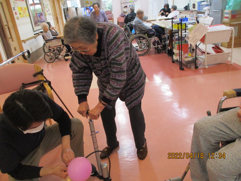 鯉のぼりと風船 さわやか花美館 花美弐番館 さわやかダイアリー