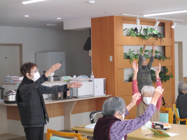 2階 活力朝礼 さわやかダイアリー