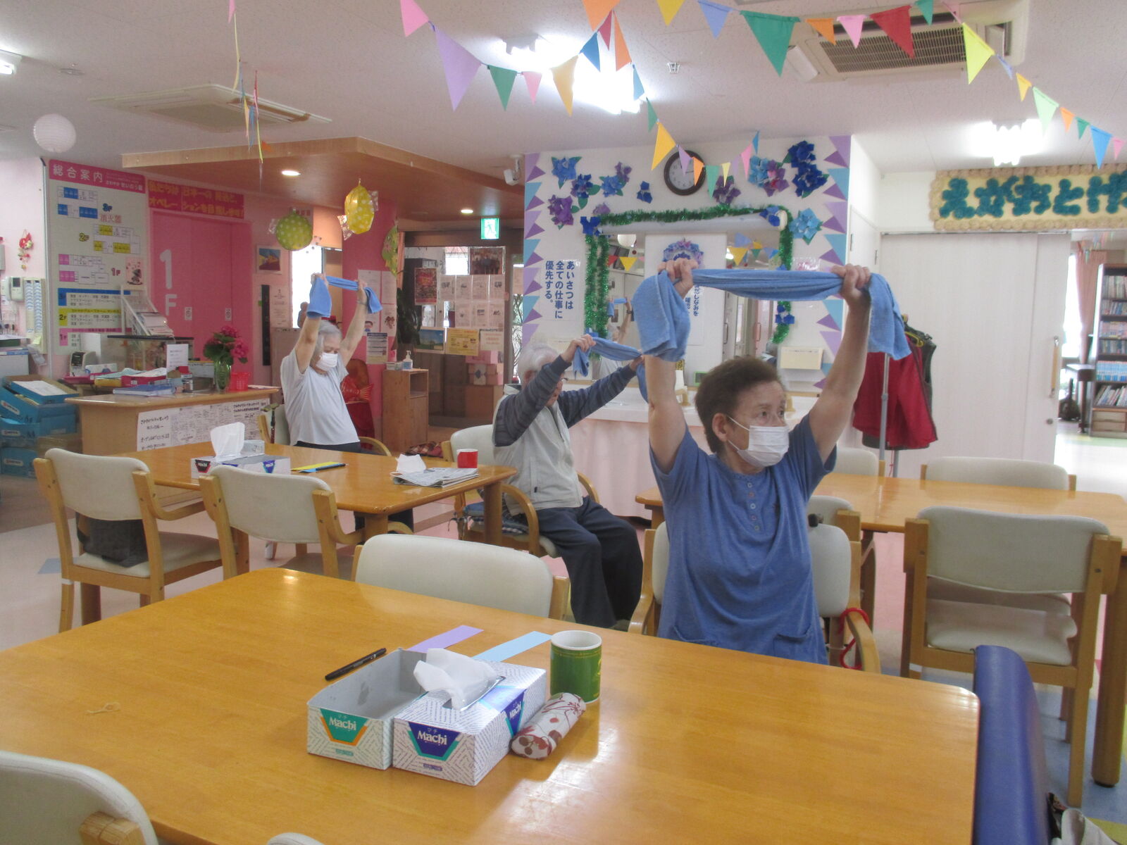 七夕飾り付け さわやかダイアリー