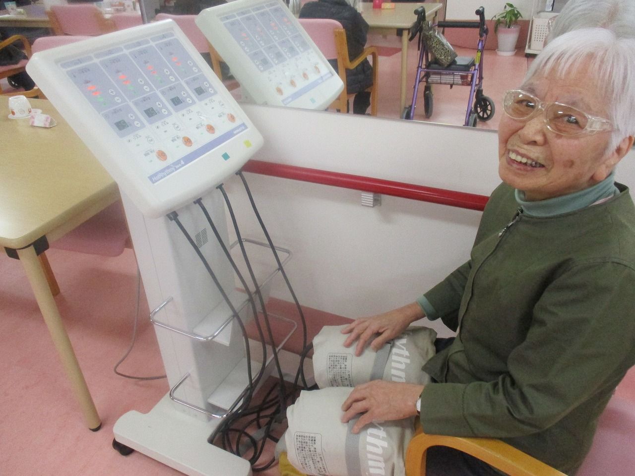 ホットパックでリハビリ さわやかダイアリー