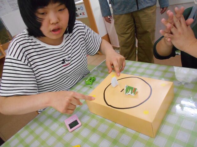 とんとん紙相撲 愛の家 あだち館 さわやかダイアリー