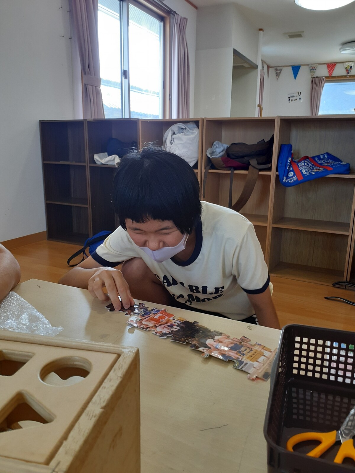 ジグソーパズル をしたよ さわやかダイアリー