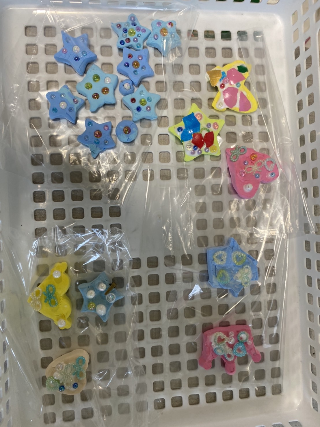 紙粘土でマグネットを作ろう さわやかダイアリー