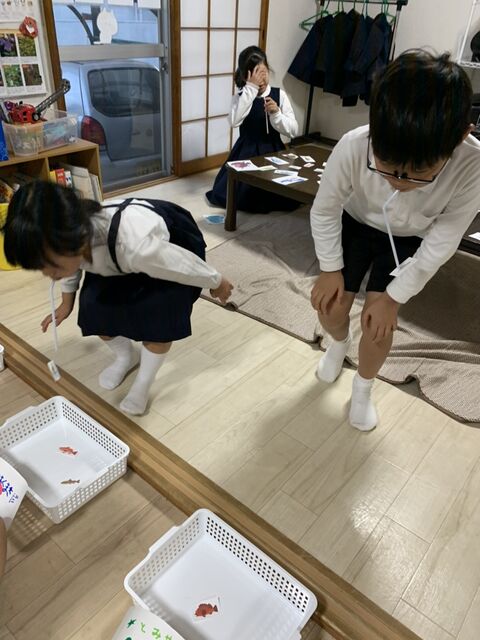 おさかなゲーム ストローで吸えるかな さわやかダイアリー おさかなゲーム ストローで吸えるかな さわやかダイアリー