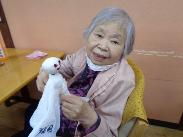 てるてる坊主作り さわやかダイアリー