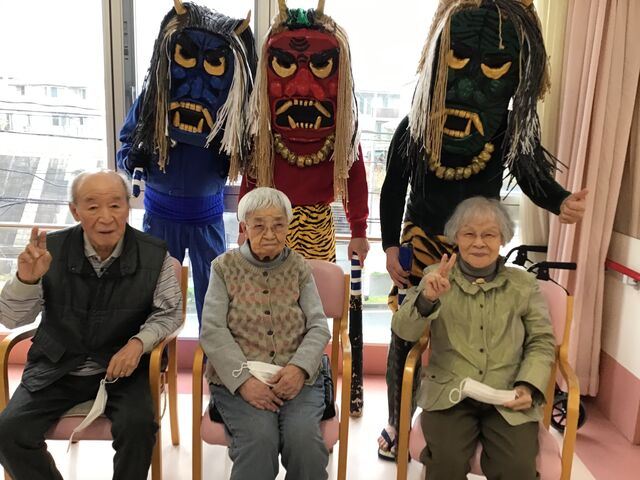 節分祭~鬼登場~ 【さわやか清田館】 : さわやかダイアリー