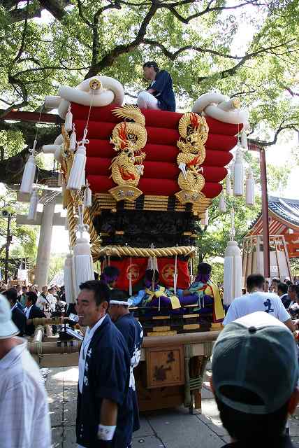 おじんの徒然なるままに 百舌鳥八幡のふとん太鼓