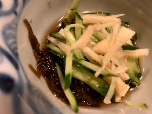 ★もずくキュウリ酢