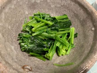 ★ほうれん草のおひたし