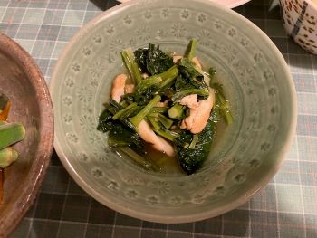 小松菜の煮物
