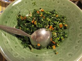 ★人参葉のジャコキンピラ