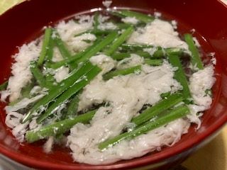 ★ニラ玉おつゆ