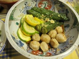 ★里芋等の揚げ出し