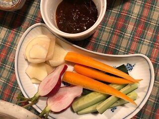 ☆生野菜の入込楚添え