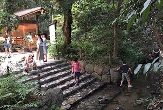 12 みたらい川で遊ぶ