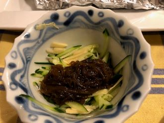 ★モズクきゅうり酢