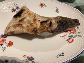 ★ぶりカマの塩焼き