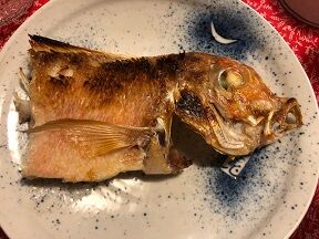 ★グジの塩焼き